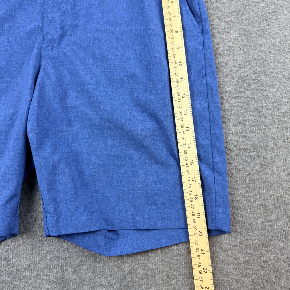 Grand Slam Golf Shorts Men's 36 Blue Performance Stretch Flat Front Casual - Picture 5 of 14